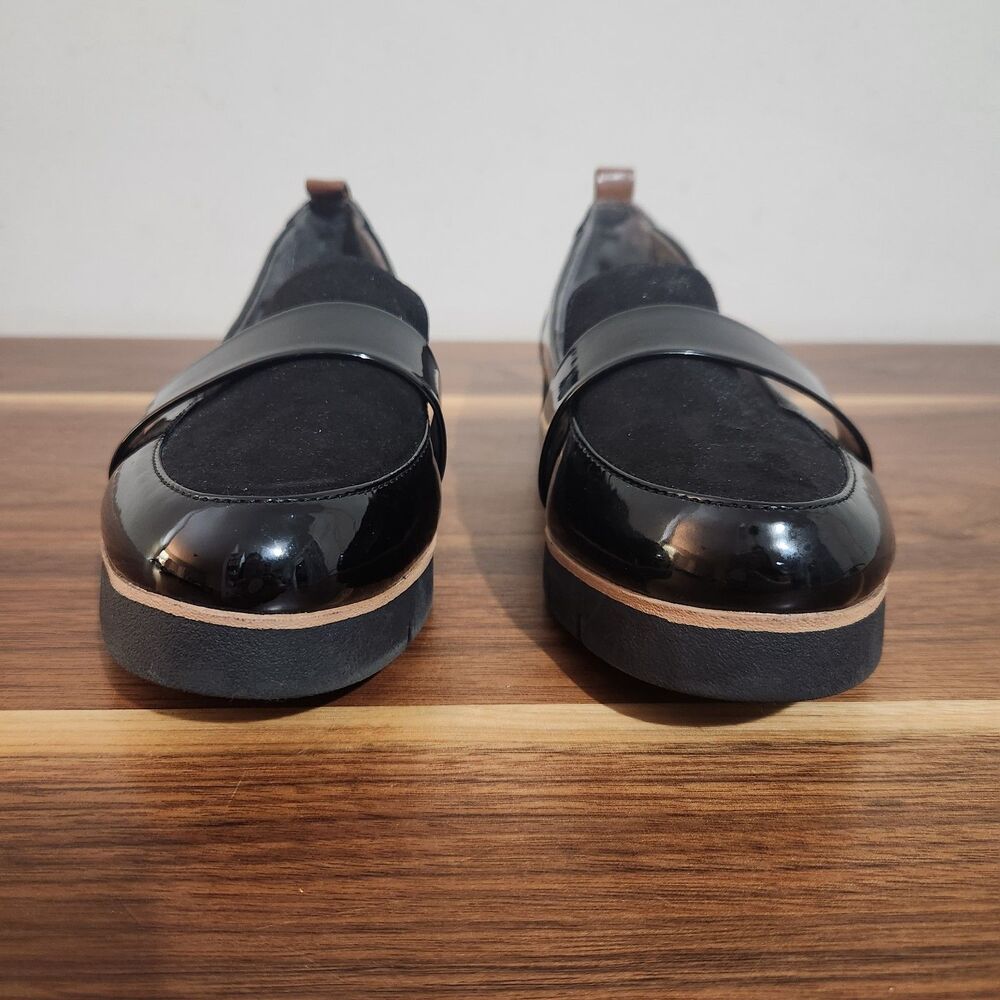 Dr Scholls Webster Slip On Platform Loafers Womens 7.5 Career Grunge Comfort - Picture 4 of 9